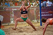 Deutsch: Beachhandball bei den Olympischen Jugendspielen 2018 in Buenos Aires; Tag 7, 13. Oktober 2018; Mädchen, Spiel um Platz Drei – Ungarn-Niederlande 2:0 English: Beach handball at the 2018 Summer Youth Olympics in Buenos Aires at 13 October 2018 – Girls Bronze Medal Match – Hungary-Netherlands 2:0 Español: Handball de playa en los Juegos Olimpicos de la Juventud Buenos Aires 2018 en 13 de octubre de 2018 – Partido por la medalla de bronce femenino - Hungría-Países Bajos 2:0