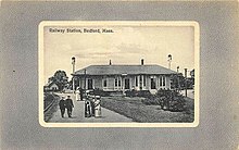 An early-20th-century postcard of the station Bedford station postcard.jpg