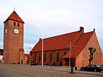 Brønderslevs nya kyrka.