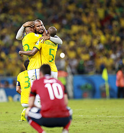 Brazil and Colombia match at the FIFA World Cup 2014-07-04 (22).jpg