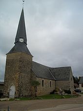 L'église Saint-Martin.