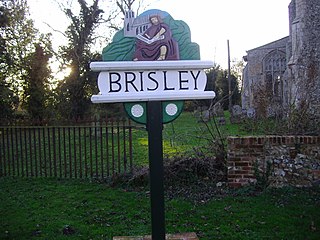 Brisley Human settlement in England