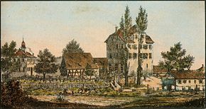 Buckenhof Schloss um 1860 001.JPG