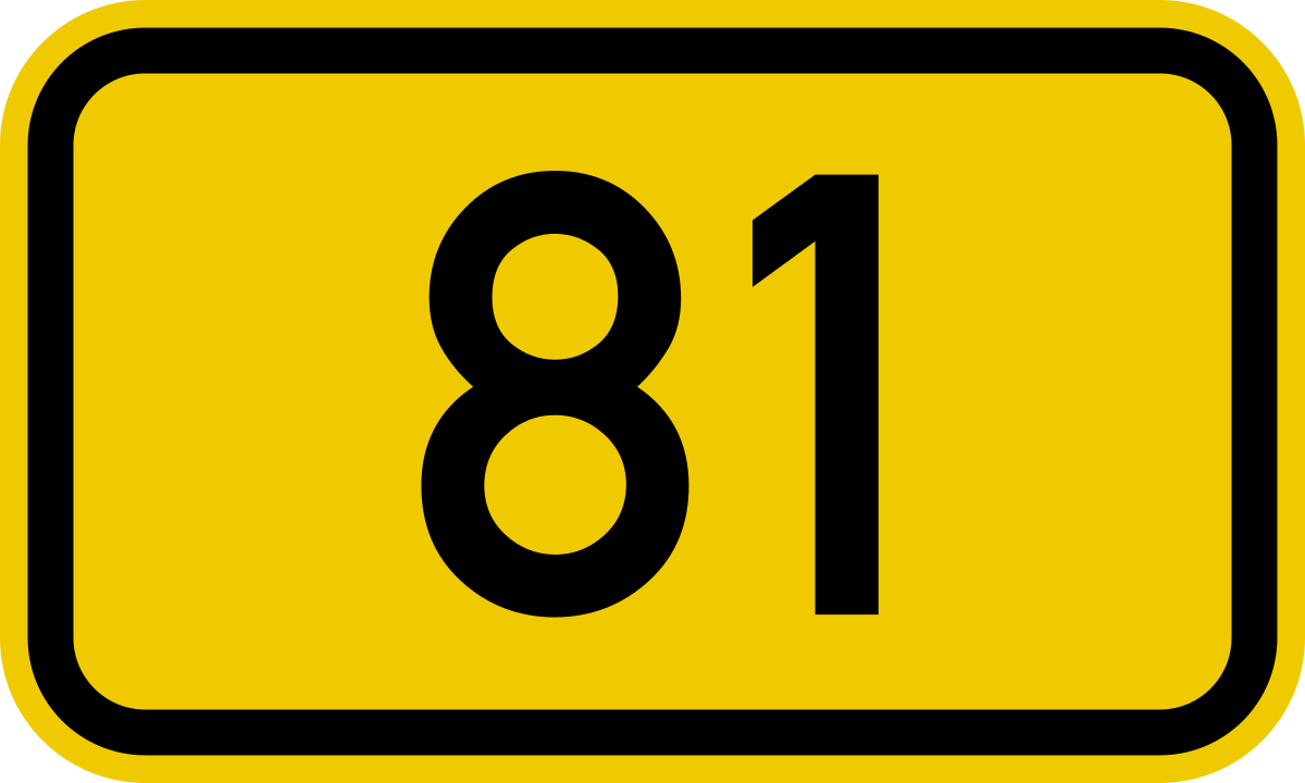 ファイル:Bundesstraße 81 number.svg - Wikipedia