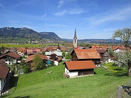 Burgberg im Allgäu - Vue