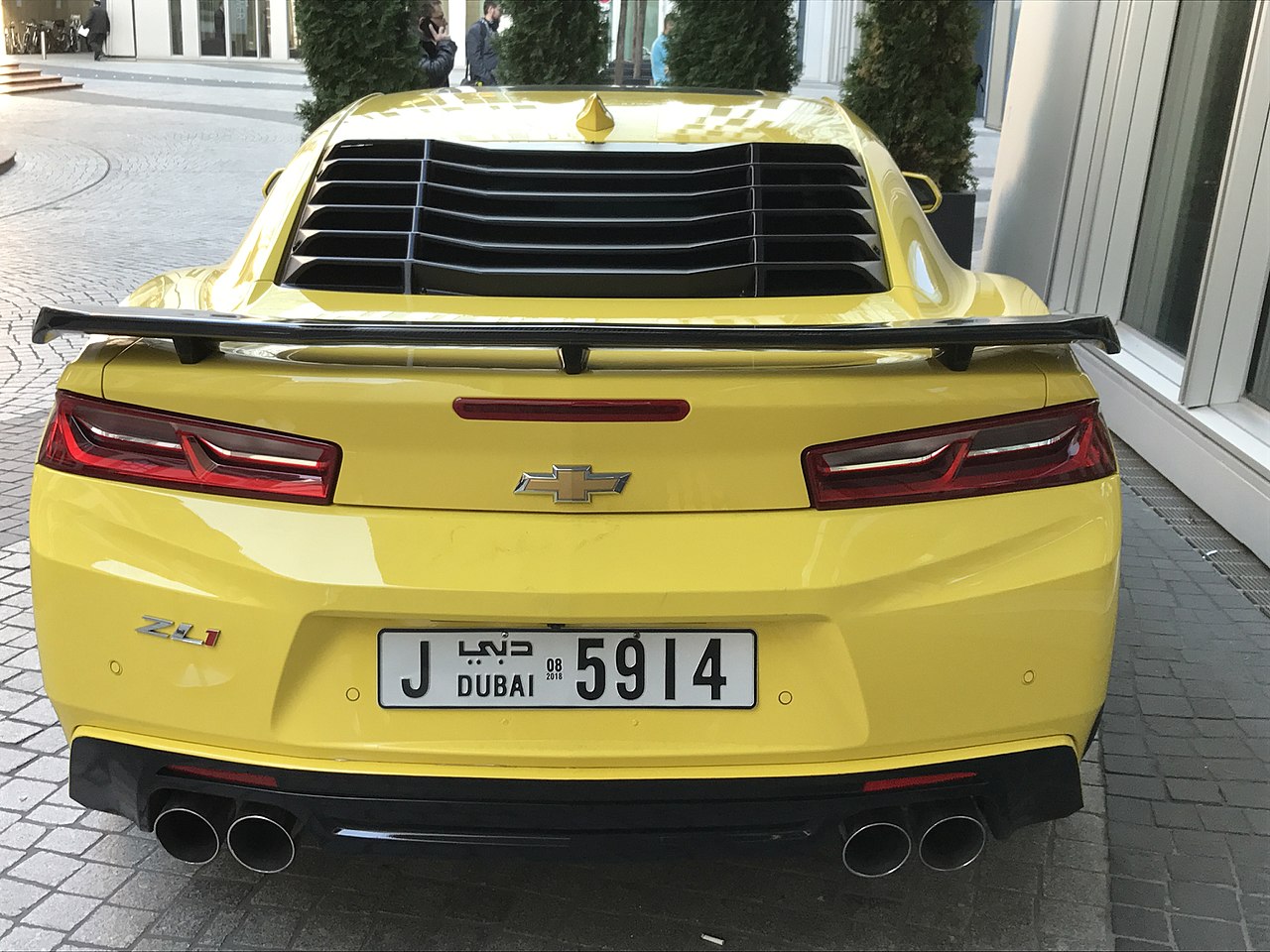 Image of Camaro ZL1 rear view