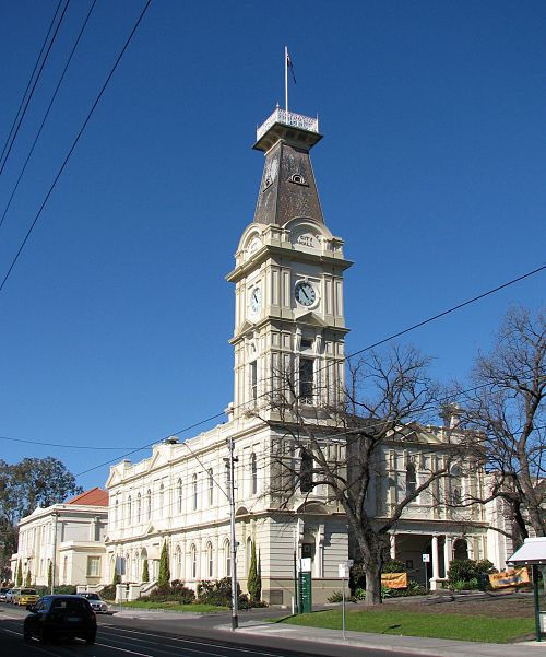 The Camberwell Town Hall.