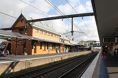 How to get to Campbelltown Railway Station with public transport- About the place