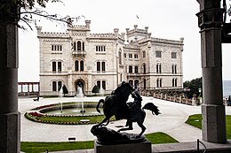 Castello Di Miramare: Descrizione, Storia, Il parco di Miramare