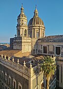 Catania Cathedral from the Abbey of St Agatha1
