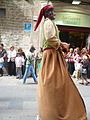 Català: Cavalcada de gegants de les festes de la Mercè del 2008, al tram del carrer Cardenal Casañas, carrer del Pi, carrer Canuda i la Rambla