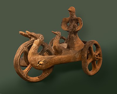 Chariot from Dupljaja, Serbia, c.1300 BC (Bronze Age)