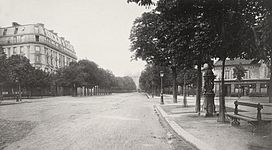 Avenue de l’Observatoire, von Charles Marville (um 1853–1870)
