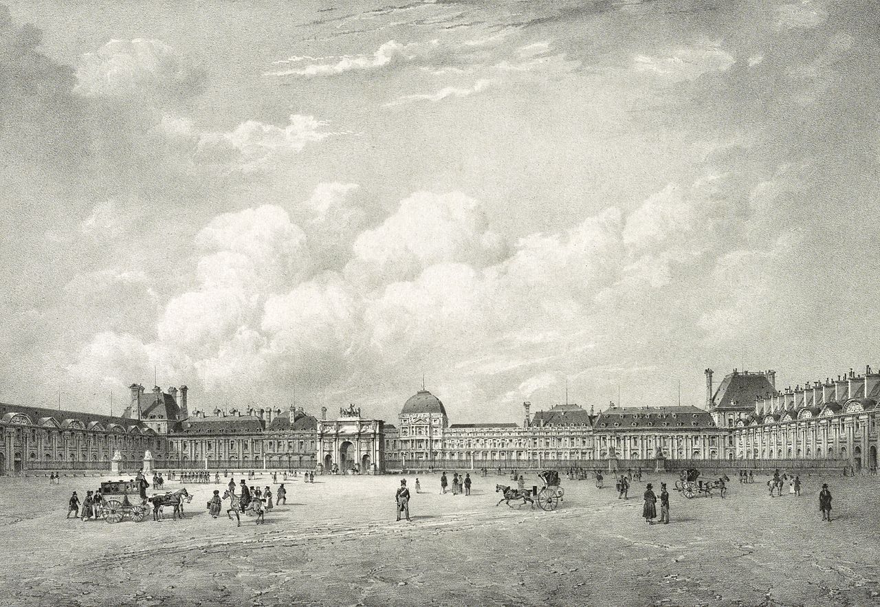 Chateau des Tuileries, côté du carrousel, ca. 1833-39.JPG