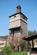 14世紀には町の出入り口であった鐘楼