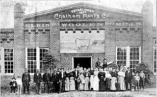<span class="mw-page-title-main">Chatham Manufacturing Mill</span> Textile mill in North Carolina, US