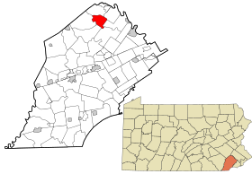 South Coventry Township helye