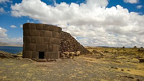 Chullpa Inka en Sillustani, Puno