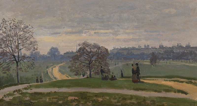 File:Claude Monet - Hyde Park, London (c. 1871).jpg
