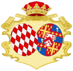 Beschreibung des Bildes Wappen von Louise, Prinzessin von Monaco.svg.