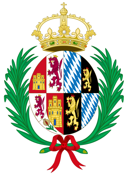 Fájl:Coat of Arms of Mariana of Neuburg, Queen Consort of Spain.svg