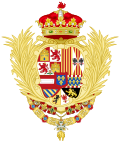 Coat of Philip, Parma Dükü as İspanyol Infante.svg