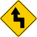 SP-05 Double sharp Curve first to left