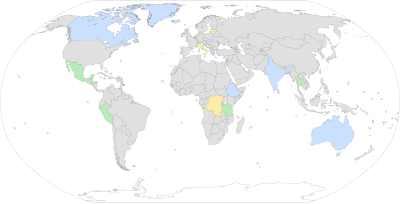 Countries with current female Heads of State and Government.svg