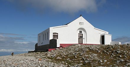 Chapel at summit of Croagh Patrick