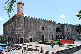 Palace of Cortés, built between 1523 and 1747 by Hernán Cortés and Gregorio Cayetano Durán.