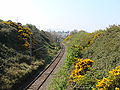 DART line in Bray, Ireland