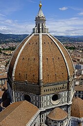 View of the dome of Florence Cathedral from Giotto's Campanile. DSF1050.JPG