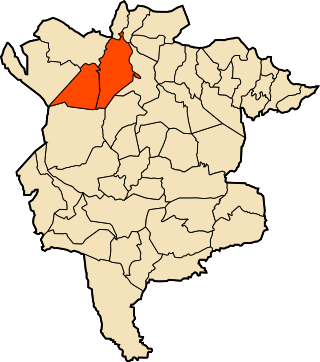 <span class="mw-page-title-main">Aïn El Hadjel District</span> District in MSila Province, Algeria