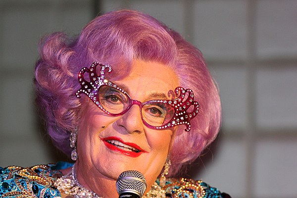 Humphries as Dame Edna, 2012