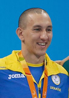 Denys Dubrov Ukrainian Paralympic swimmer