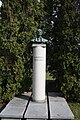 Čeština: Detail bysty V. Nezvala. English: Detail of Bust of Vítězslav Nezval, Dalešice, Třebíč District.jpg