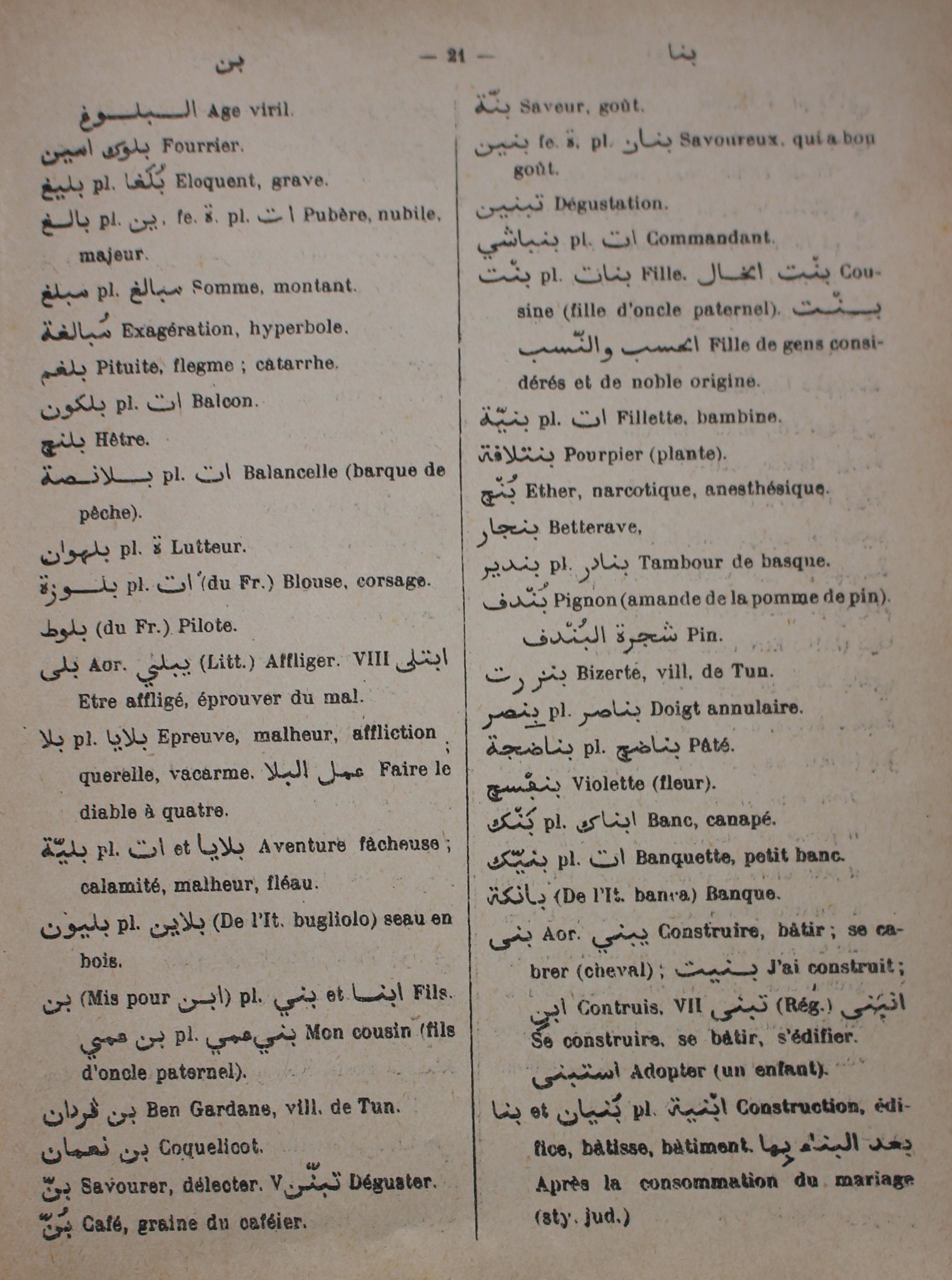 File:Dictionnaire Arabe-Français par Alfred Nicolas (1938) 21.jpg