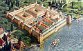 Дворецът на Диоклециан в Сплит (илюстрация-възстановка)