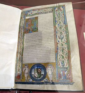 Diodoro siculo, historiae, manoscritto S.XXIL.1, 1450 ca. 01.JPG