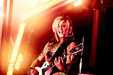 Kesha lors de sa tournée Get Sleazy Tour (2011).