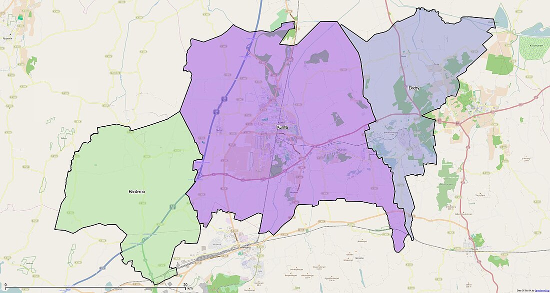 Kumla distrikt, Närke