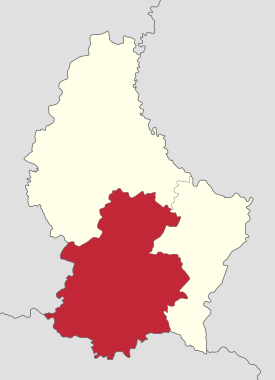Distrikt Luxemburg in Luxembourg.svg