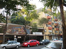 Housing project by CUD on Dr Andrade Street in Colonia Doctores DoctoresConjuntoCUD.JPG