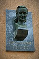 Čeština: Městys Doubravník, okres Brno-venkov. Busta učitelky Lidušky Mazáčové (1930-1957) na rodném domě (č. 21). ([5])