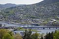 * Nomination The motorway bridge in Drammen, seen from Kloptjernveien ca. 3 km away. --Peulle 22:44, 16 May 2016 (UTC) * Promotion Good quality. --A.Savin 02:03, 17 May 2016 (UTC)