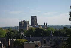 Durham Cathedral from Durham School chapel Durham Cathedral from Durham School.jpg