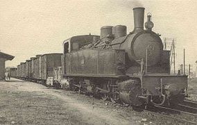 Train en gare de Rosporden