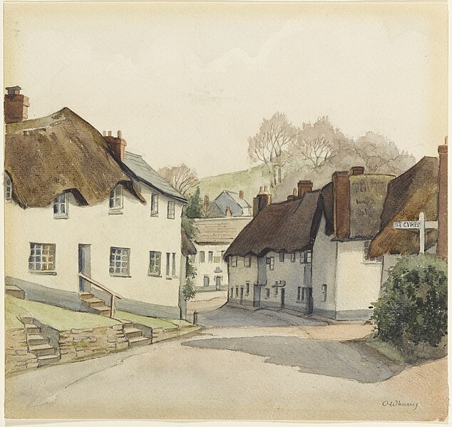 File:Early Spring, Newton St. Cyres - Olive Wharry - 66-1962.jpg