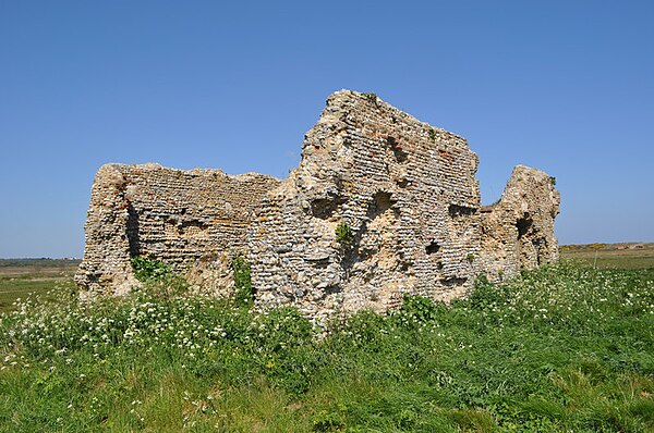 The chapel ruins at Minsmere