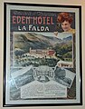 Antigua publicidad del Eden Hotel.